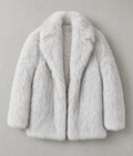 72 Bouclé Coat - Light Gray