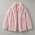 72 Bouclé Coat - Pink
