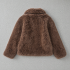 72 Bouclé Coat - Brown
