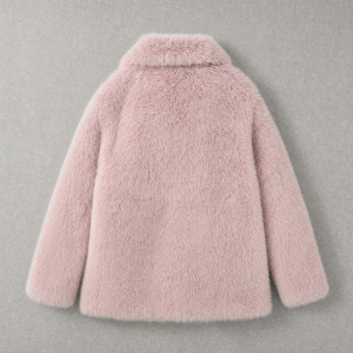 72 Bouclé Coat - Pink