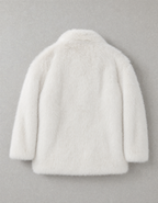 72 Bouclé Coat - White