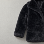 72 Bouclé Coat - Black