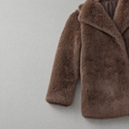 72 Bouclé Coat - Brown