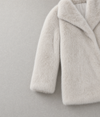 72 Bouclé Coat - Beige