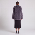 72 Bouclé Coat - Dark Gray