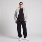 72 Bouclé Coat - Light Gray