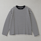 72 Stripe Longsleeve - Black And White