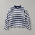 72 Stripe Longsleeve - Navy Blue