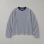 72 Stripe Longsleeve - Navy Blue