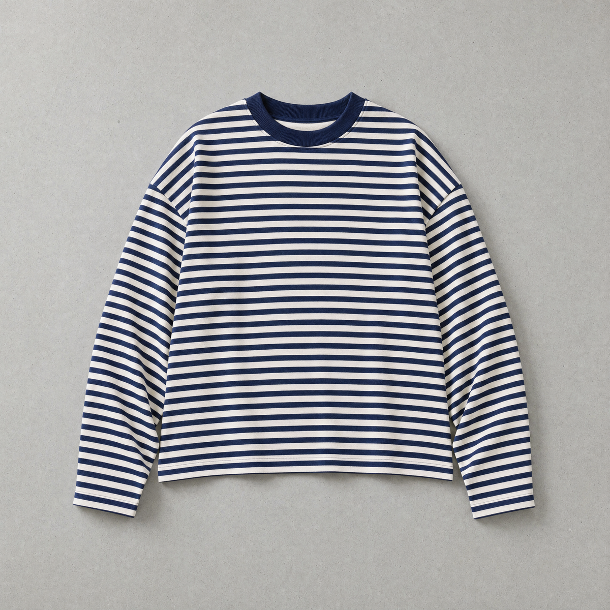 72 Stripe Longsleeve - Navy Blue