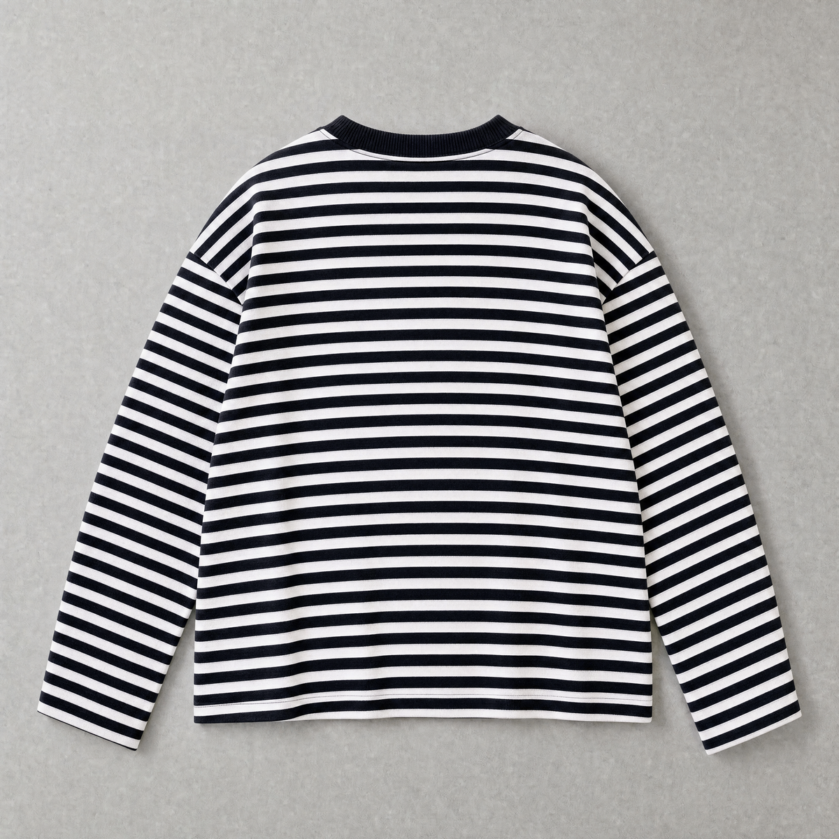 72 Stripe Longsleeve - Black And White