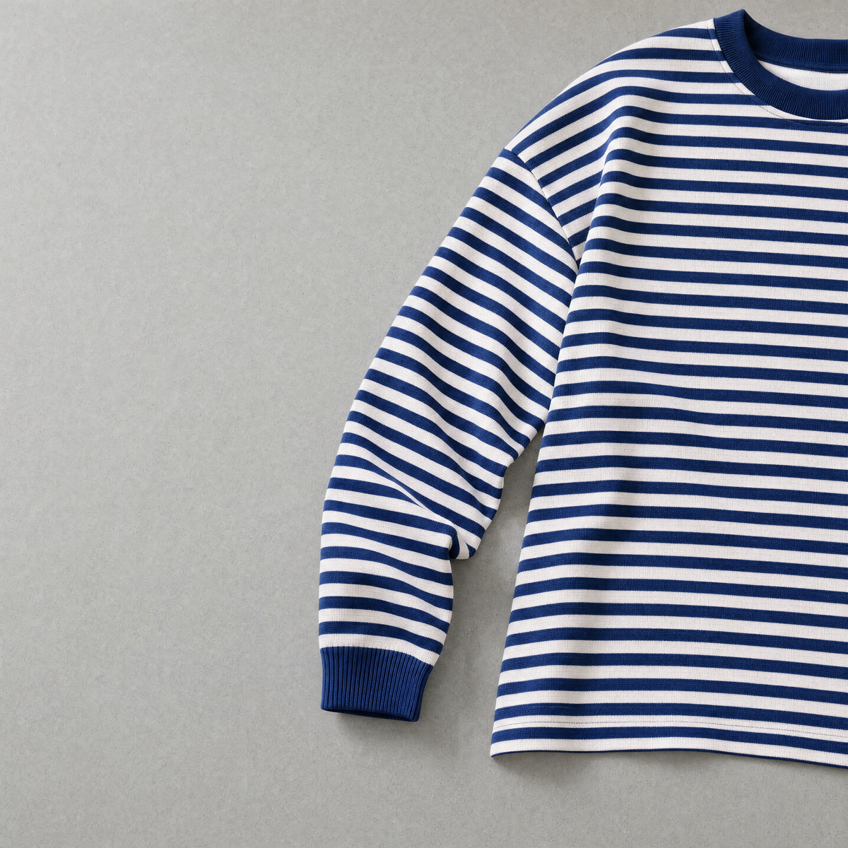 72 Stripe Longsleeve - Navy Blue