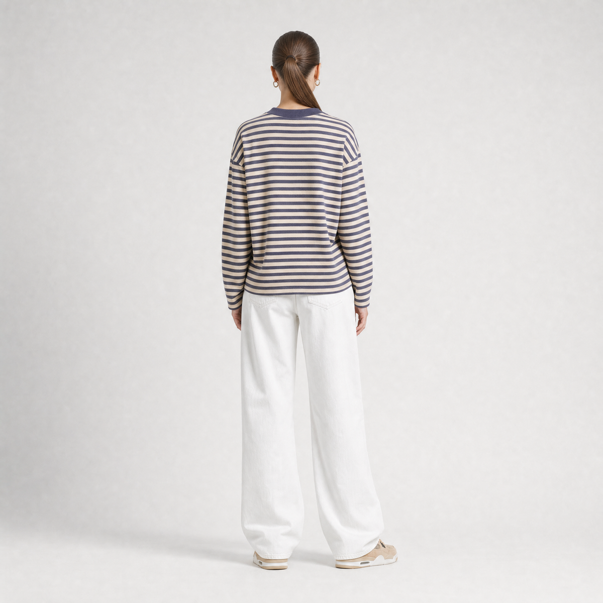 72 Stripe Longsleeve - Beige
