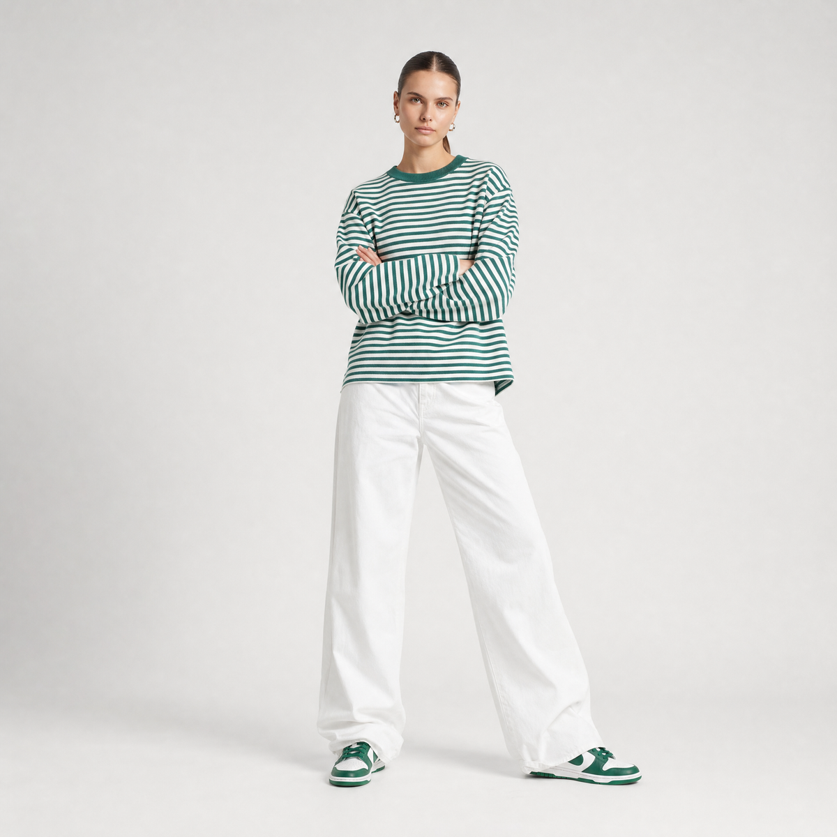 72 Stripe Longsleeve - Green