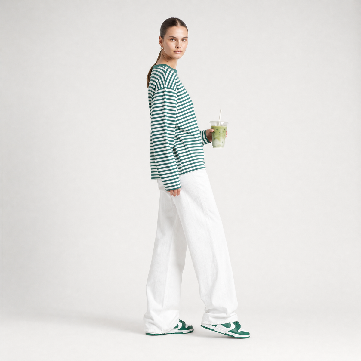 72 Stripe Longsleeve - Green